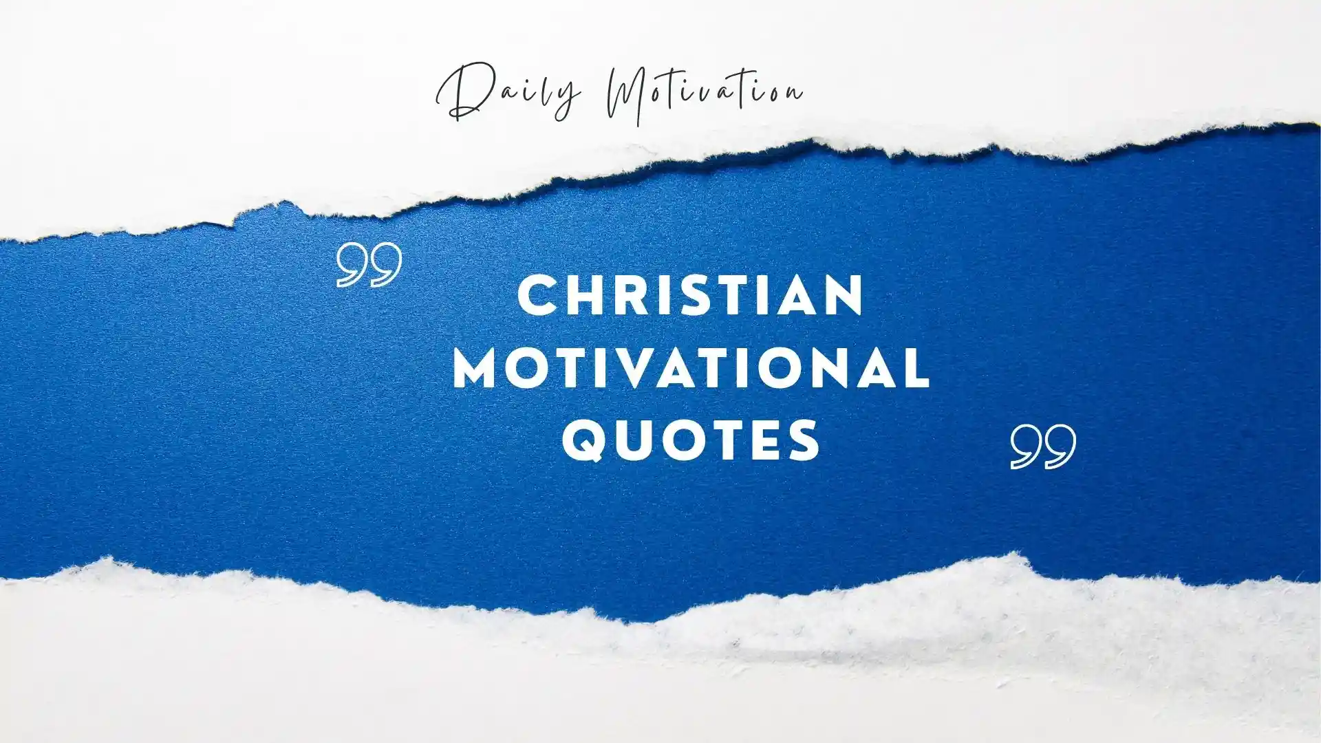 christian motivational quotes