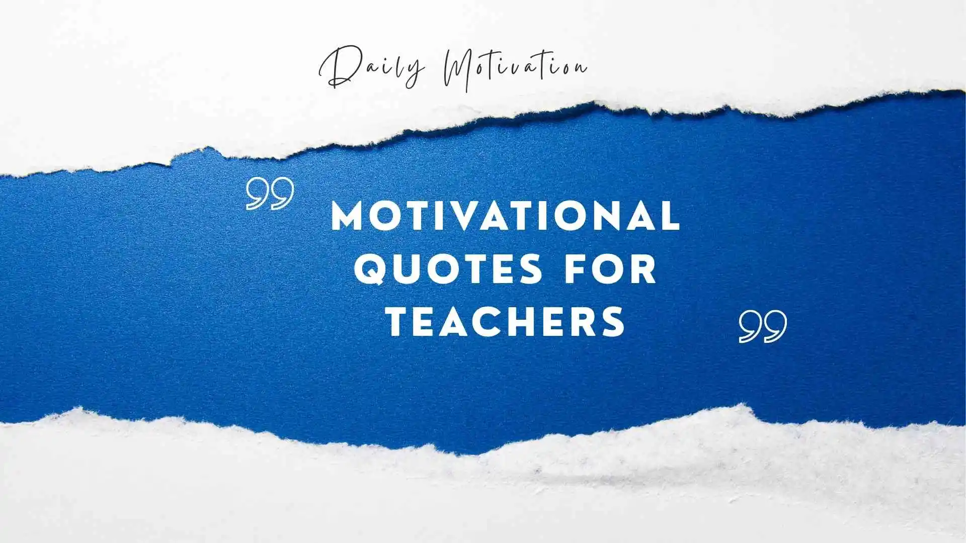 motivational quotes for teachers