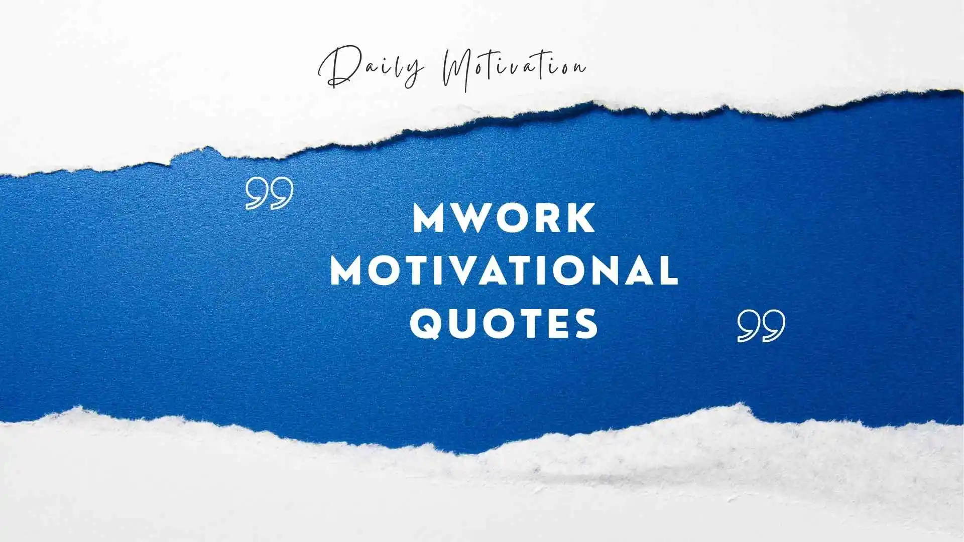 Work Motivational Quotes