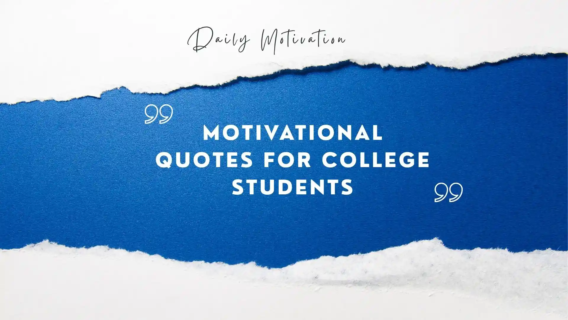 motivational quotes for college students