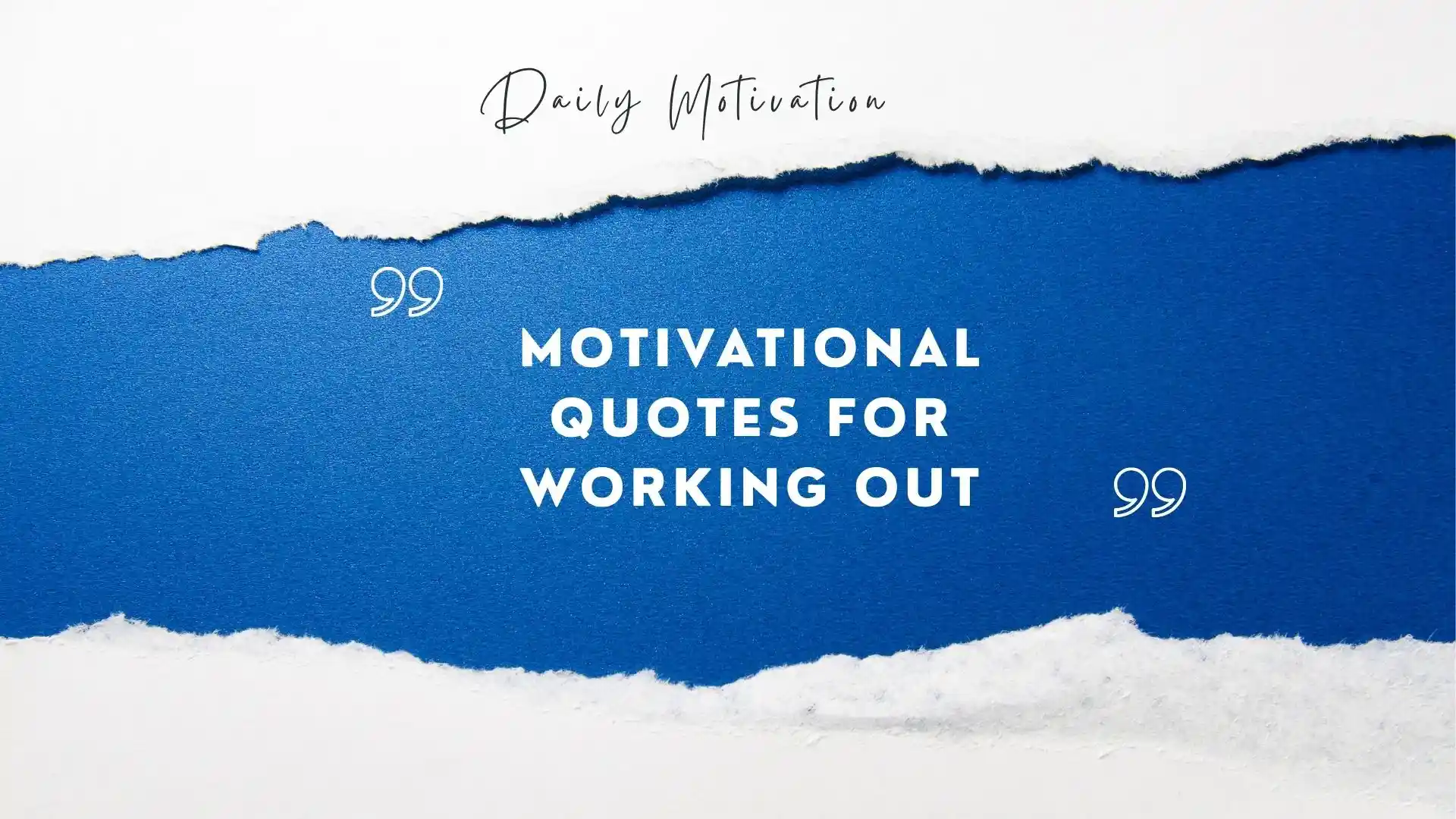 motivational quotes for working out