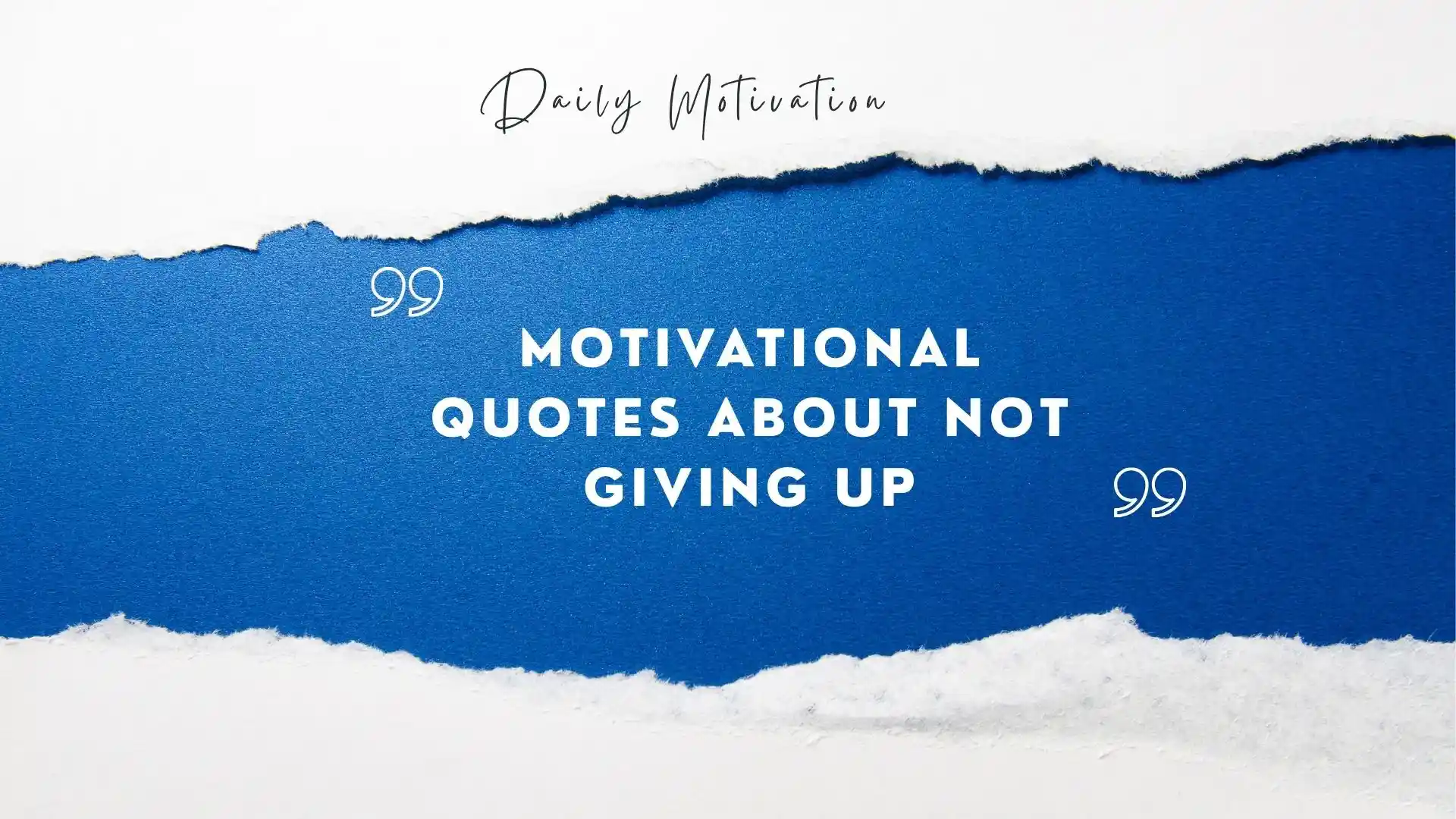 motivational quotes about not giving up