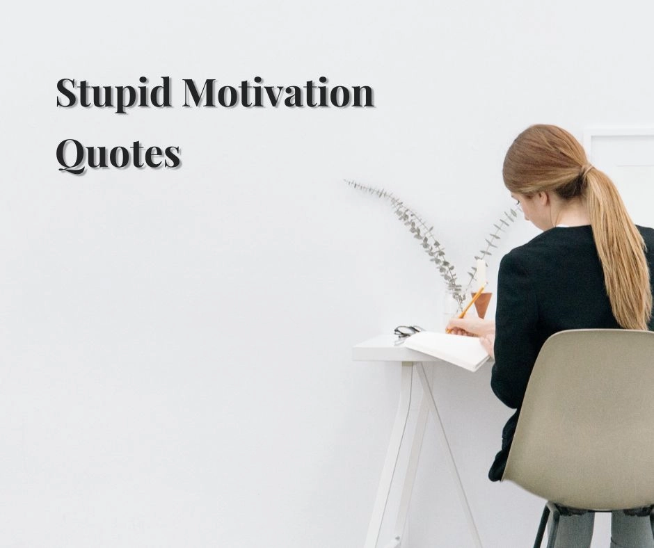 Stupid Motivation Quotes