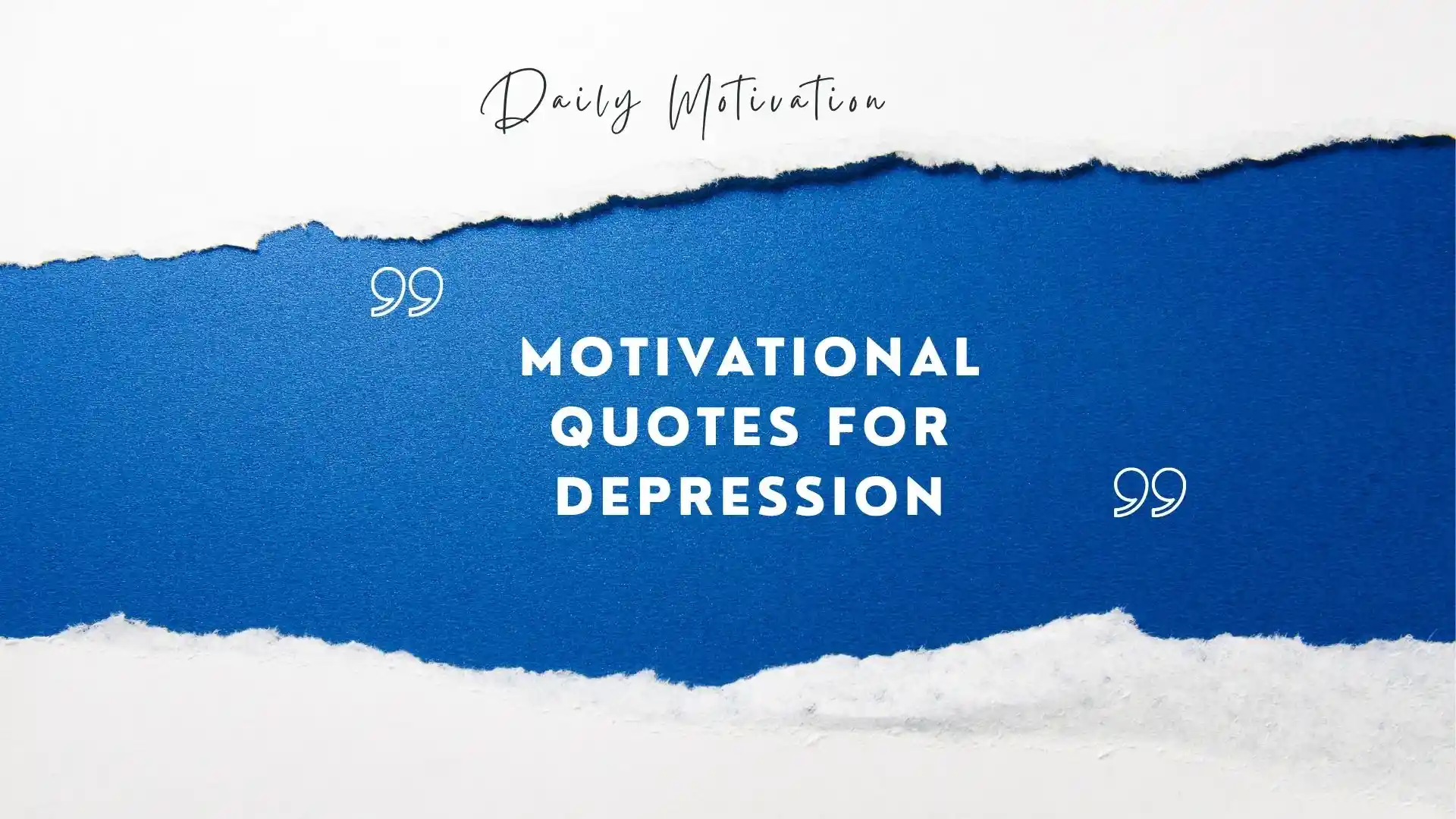 motivational quotes for depression